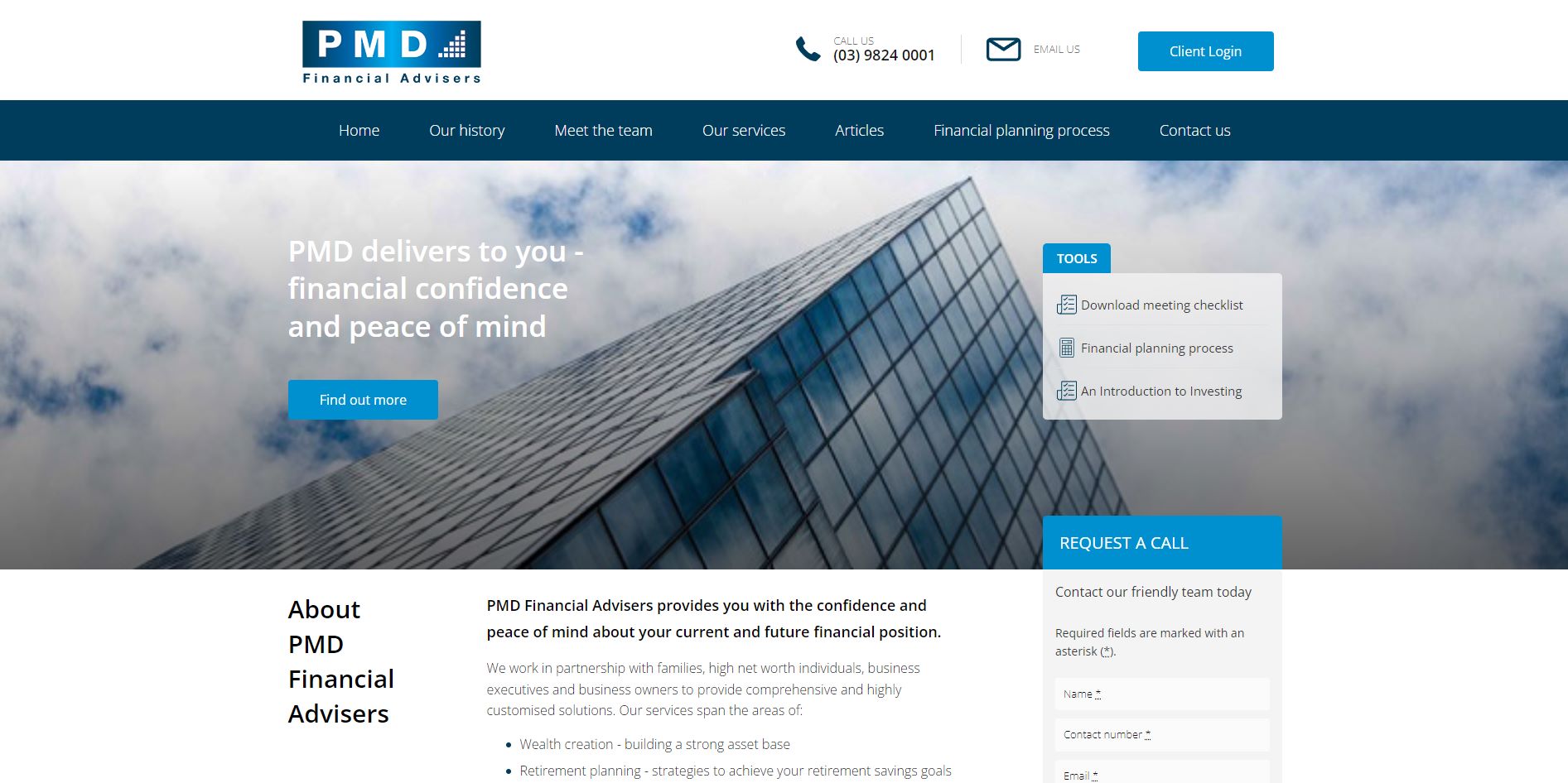 pmd financial advisers